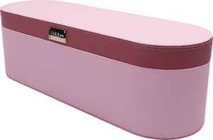 Estuche de Viaje Ovalado Rígido, Ecológico y Clásico de Cuero PU para <span class=keywords><strong>Secador</strong></span> de Pelo Supersonic Modelo M180-1, con Grabado, Portátil y <span class=keywords><strong>Multifuncional</strong></span> - Product Image 2
