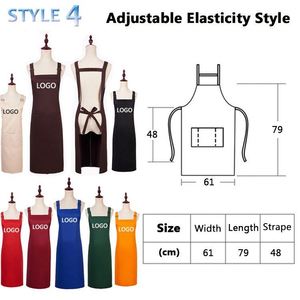 Tablier à bavette réglable et imperméable pour enfants avec logo brodé Tablier à barbe pour enfants Poche pour fournitures <span class=keywords><strong>de</strong></span> fête promotionnelles - Product Image 6