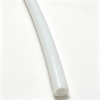 Tube PTFE blanc en gros, résistant aux produits chimiques, haute température, isolant, qualité alimentaire pour dispositifs de boissons et cathéters médicaux