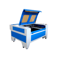 Machine de découpe et de gravure laser CO2 CNC 6090 100W à refroidissement par eau, prix usine, pour acrylique, bois, papier, tissu, plastique, pierre, MDF
