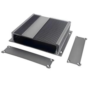 Tùy chỉnh CNC điều khiển công nghiệp cung cấp điện nhôm ép đùn vỏ vỏ tùy chỉnh tản nhiệt lớn làm mát vây thép không gỉ - Product Image 1