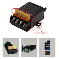 Interrupteur intelligent sans fil 433 MHz 110V-240V 30A IP54 certifié CE pour pompes, plafonniers et appareils électriques