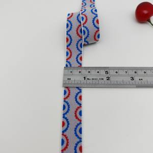 Bande élastique jacquard personnalisée, ceinture élastique de couleur sur mesure, ceinture élastique épaisse de couleur, design populaire, sangle en toile de 20 mm 2 cm - Product Image 3