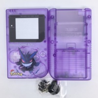 Casing Plastik ABS Cetak UV untuk Shell dengan Kit Tombol - Pengganti Casing Lengkap untuk Gameboy klasik GBO