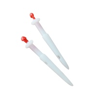 KD936 bouchon de tétine jetable en plastique pour la prévention de l'attelage du lait pour le traitement de la mammite des vaches