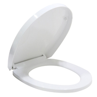 Asiento de inodoro de liberación rápida redondo PP en forma de O grande modelo económico popular directo de fábrica H560