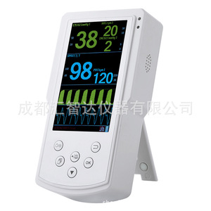 Moniteur ETCO2 SpO2 Huizhida 04206300 Utilisation médicale vétérinaire - Product Image 2