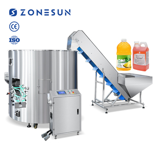 Machine de tri et d'alimentation automatique à grande vitesse ZONESUN ZS-LPE2000 pour bouteilles en plastique PET, destinée aux lignes de remplissage. - Product Image 1