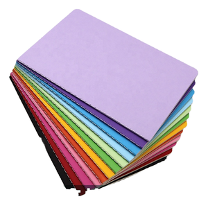 Cuaderno DOMIKEE A5 A6 Clásico Arcoíris, Papel Sólido, para Oficina, Escuela, Estudiantes, Composición, Ejercicios, con Líneas y Cuadrículas, Personalizable - Product Image 1