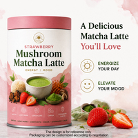 Poudre de latte au matcha sans sucre OEM |   Matcha, érythritol et poudre de lait |   Mélange pour boisson au latte crémeux et onctueux |   Marque privée