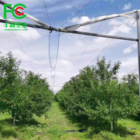 Filet anti-grêle et anti-oiseaux en polyéthylène à prix abordable pour l'agriculture, service de traitement inclus, découpe possible