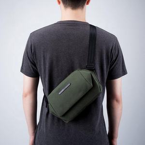 Riñonera multifacética Dacron para <span class=keywords><strong>mujer</strong></span>, riñonera de cuero vegano notable, bolsa cuadrada adecuada para hacer especialmente en el pecho - Product Image 2