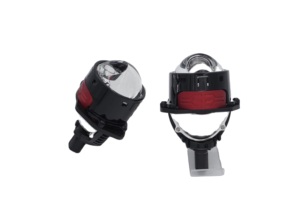 Mini lentille de projecteur d'éclairage avant H1 bi-xénon de 2.5 pouces avec carénage compatible avec le travail de bricolage de client de rénovation de lumière de voiture - Product Image 2