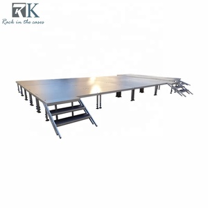 Adjustable Aluminum Staging 1x1m Stage Platform Mobile Outdoor Portable Stage Platform Truss - Product Image 6
