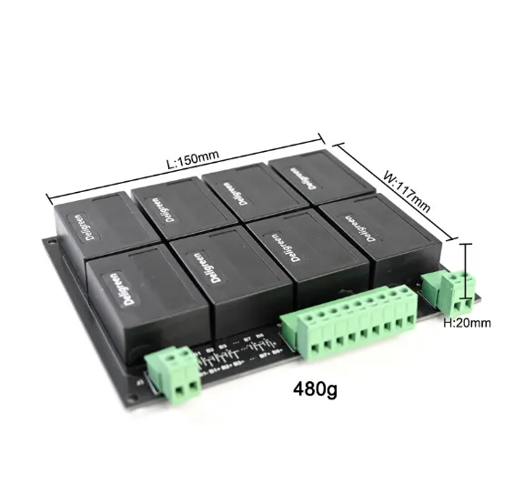 QNBBM Active Equalizer Balancer 3S 4S 5S 6S 7S 8S Voltage Balance Module BMS for LiFePO4,LiPO,LTO,NCM,Li 18650 DIY Battery Pack