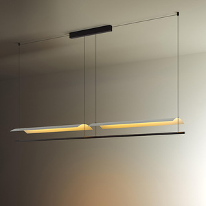 Luminaire suspendu LED Wozhixin, design moderne et minimaliste, pour salle à manger, bureau, éclairage de plafond avec certification CE européenne - Product Image 2