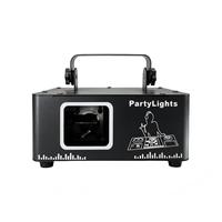 Projecteurs laser RGB à 1 œil CE 500mW en aluminium pour spectacle scénique DMX512, éclairage de fête pour Noël, discothèque, DJ