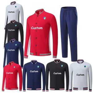 Chándal con Logotipo Personalizado para Hombre y Mujer, Manga Larga, Ropa de Fútbol para Equipo, 94% Poliéster, 6% Elastano, Traje de Entrenamiento de Fútbol - Product Image 1