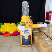Danseurs gonflables promotionnels, modèles de bouteilles de bière publicitaires, Wave Men, danseurs volants
