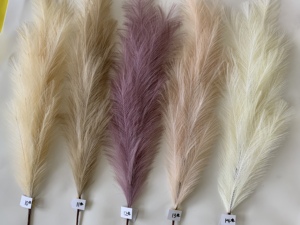 Sueño suave Venta caliente 2023 Pluma artificial Flores DE BODA artificiales Faux Pampas Grass - Product Image 6