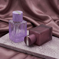 Flacon de parfum en verre personnalisé de 100 ml, design moderne et luxueux, avec pompe, qualité supérieure, vente en gros
