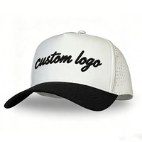 Casquette de golf athlétique style trucker |   Casquette unisexe Performance 5 panneaux 100% polyester toile/mesh |   Vêtements de cyclisme décontractés respirants et imperméables