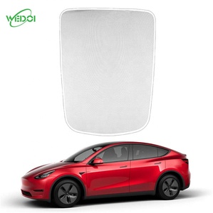 Parasole Grigio 2021 per Tetto in <span class=keywords><strong>Vetro</strong></span> di Tesla Model Y, Accessori Personalizzati per Tesla Model Y 2021 - Product Image 1