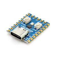 Compatible avec la carte de développement du microcontrôleur Raspberry Pi, carte mère PICO, microcontrôleur à double cœur, processeur RP2040 Zero
