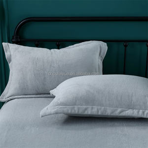 FY all'ingrosso matrimonio romantico rosa spessa morbido inverno 100% <span class=keywords><strong>in</strong></span> pile di <span class=keywords><strong>flanella</strong></span> di poliestere copripiumino e lenzuola Set di biancheria da letto - Product Image 4