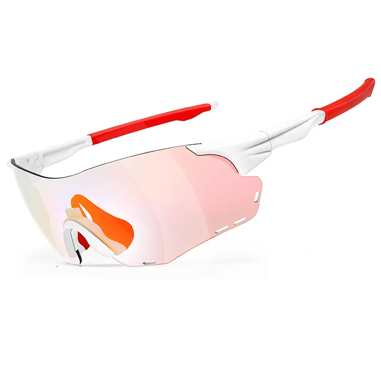 New High End Frameless Cycling Glasses Road Bike Photochromic Eyewear Cycling Youth Running Sports Sunglasses For Bicycle