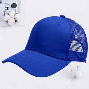 Gorra Trucker de Algodón Premium con Malla, Lisa, de 6 Paneles, para Venta al por Mayor, con Impresión Profesional Personalizada y Logotipo Bordado - Product Image 3