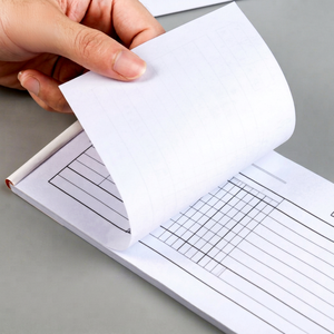 Deli Accounting Reimbursement Form Carbon-Less Paper 35K210mmx105mm White 75 Sheets Book - Product Image 1