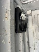 Ventilador de Pared Solar de 65W sin Cableado para Casas Contenedor, Almacenes y Sitios Remotos, Sistema de Ventilación y Refrigeración Fuera de la Red