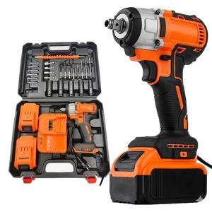 Super Torque 880 Set - Llave <span class=keywords><strong>de</strong></span> <span class=keywords><strong>Impacto</strong></span> Eléctrica sin Escobillas con Baterí<span class=keywords><strong>a</strong></span> <span class=keywords><strong>de</strong></span> Litio, Multifunción, para Reparación <span class=keywords><strong>de</strong></span> Automóviles - Product Image 1