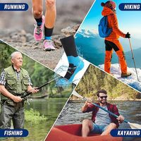 Chaussettes imperméables de randonnée à 3 couches, respirantes, avec logo personnalisé, chaussettes imperméables confortables pour hommes