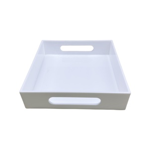 定制亚克力桌面整理架展示托盘，用于化妆品高级展示架 - Product Image 2