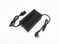 Chargeur de batterie de voiture 72V 25A 1800W, chargeur au lithium haute puissance avec coque en aluminium pour véhicule électrique, moto, scooter, prise AU