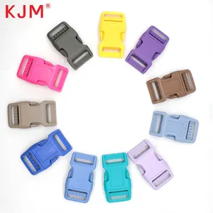 OEM ODM pom reciclado multicolorido plástico pet harness fivelas de cinto heavy duty pet collar hardware acessórios dog collar fivela