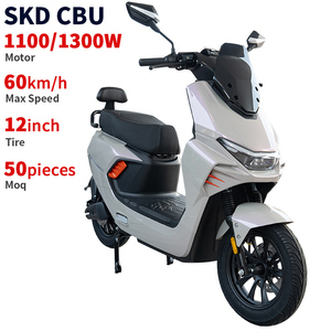รถมอเตอร์ไซค์ CKD SKD ขนาด 12 นิ้ว รุ่นโรงงาน 1100/1300 วัตต์ ความเร็ว 60 กม./ชม. คุณภาพสูง รถมอเตอร์ไซค์ 2 ล้อ สไตล์เรโทร สำหรับผู้ใหญ่ - Product Image 1