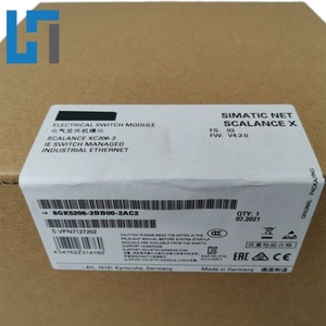 สวิตช์ SCALANCE XC206-2 รุ่นใหม่ของแท้ ชั้นการจัดการ 2 IE รุ่น 6GK5206-2BB00-2AC2 ตัวควบคุมการเขียนโปรแกรม PLC มีสินค้าในสต็อก - Product Image 1
