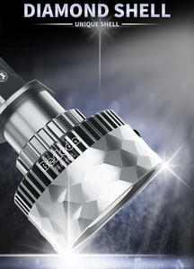 Faro LED mejorado de alta calidad directo de fábrica 150W 40000LM 6000K H1 blanco frío HB3 H13 Super brillo 2 cobres - Product Image 6