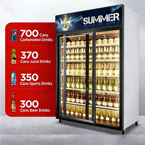 Équipement de Réfrigération Commercial de Grande Capacité pour Supermarché Réfrigérateur Vertical pour Boissons - Product Image 3