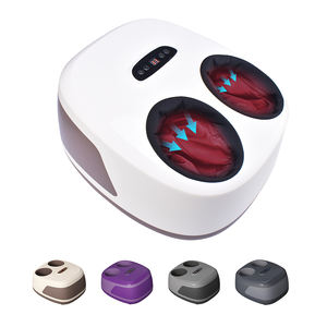 Masajeador de Pies Shiatsu Blanco con Calor, Terapia de Amasamiento Profundo, Máquina de Masaje de Pies con Compresión de Aire - Product Image 1