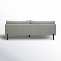 Canapé futon moderne pour salon, design pliable, 3 places, avec revêtement en velours et en cuir