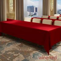 Nappe rectangulaire contemporaine, durable, imperméable, en polyester tricoté, écologique, infroissable, style nordique, luxe moderne pour hôtel et maison
