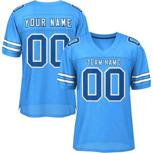 Maillot de rugby uni pas cher en vente chaude impression de motifs confortables maillot de football américain vierge - Product Image 2