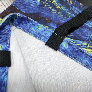 Tái Sử Dụng Tốt Đẹp Thân Thiện Với Môi Dễ Dàng Mang Theo Bền Lớn Vải Mua Sắm Túi Với Biểu Tượng Tùy Chỉnh - Product Image 5