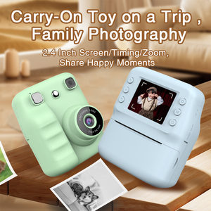 Çocuklar için Anında Baskı Fotoğraf Makinesi, Anında Baskı Fotoğraf HD Video Kaydedici Mini Termal Yazıcı Çocuk Kamerası Çocuk Doğum Günü Hediyeleri - Product Image 6