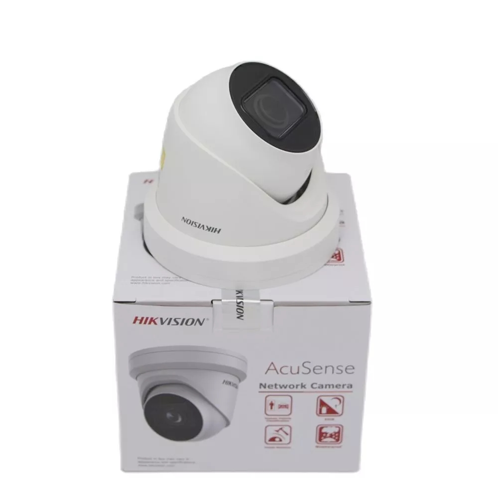 Original Hik 4MP DS-2CD2H43G2-IZS and DS-2CD2386G2-ISU/SL POE IR Built-in Mic AcuSense IPC Fixed Turret Network Camera