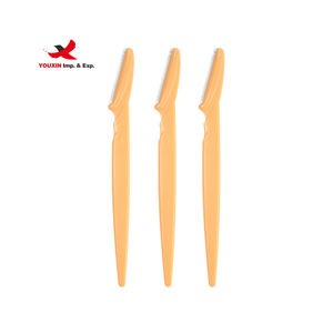 Lot de 3 rasoirs faciaux pour femme, OEM/ODM, à prix réduit, avec une lame unique, tondeuse à sourcils et accessoires de maquillage de luxe - Product Image 5